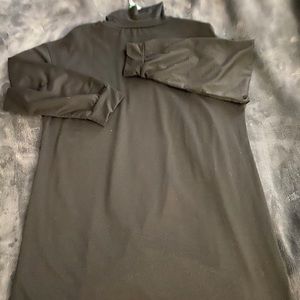 Mock neck t-shirt dress